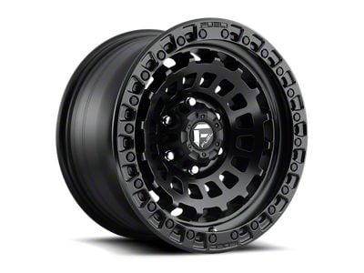 Fuel Wheels Zephyr Matte Black 6-Lug Wheel; 17x9; -12mm Offset (07-13 Silverado 1500)