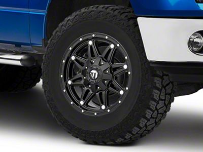 Fuel Wheels Hostage Matte Black 6-Lug Wheel; 17x9; -12mm Offset (09-14 F-150)