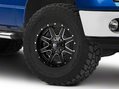 Fuel Wheels Maverick Matte Black Milled 6-Lug Wheel; 18x9; 1mm Offset (09-14 F-150)