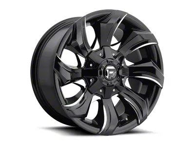 Fuel Wheels STRYKR Gloss Black Milled 6-Lug Wheel; 20x9; 1mm Offset (09-14 F-150)