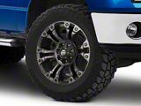 Fuel Wheels Vapor Matte Black Double Dark 6-Lug Wheel; 20x9; 1mm Offset (09-14 F-150)