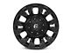 Fuel Wheels Vapor Matte Black 6-Lug Wheel; 17x9; 1mm Offset (09-14 F-150)