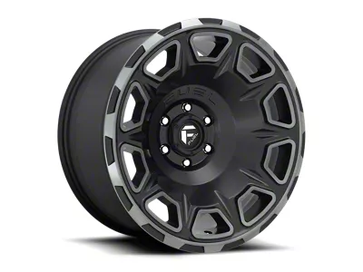 Fuel Wheels Vengeance Matte Black Double Dark Tint 6-Lug Wheel; 17x9; -12mm Offset (09-14 F-150)