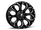 Fuel Wheels Assault Gloss Black Milled 5-Lug Wheel; 20x9; 20mm Offset (09-18 RAM 1500)