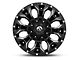 Fuel Wheels Assault Satin Black Milled 5-Lug Wheel; 17x9; -12mm Offset (09-18 RAM 1500)