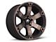 Fuel Wheels Beast Matte Black Machined with Dark Tint 5-Lug Wheel; 20x9; 20mm Offset (09-18 RAM 1500)