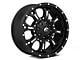 Fuel Wheels Krank Matte Black Milled 5-Lug Wheel; 17x9; 20mm Offset (09-18 RAM 1500)