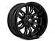 Fuel Wheels Sledge Gloss Black Milled 5-Lug Wheel; 17x9; -12mm Offset (09-18 RAM 1500)