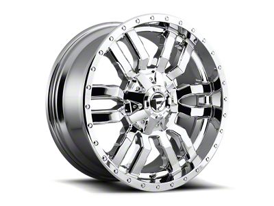 Fuel Wheels Sledge Chrome 8-Lug Wheel; 20x10; -18mm Offset (11-16 F-350 Super Duty SRW)