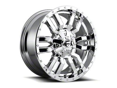 Fuel Wheels Sledge Chrome 8-Lug Wheel; 20x9; 1mm Offset (11-16 F-350 Super Duty SRW)