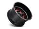 Fuel Wheels Stroke Gloss Black and Red 8-Lug Wheel; 20x12; -43mm Offset (11-16 F-350 Super Duty SRW)