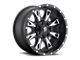 Fuel Wheels Throttle Matte Black Milled 8-Lug Wheel; 20x9; 1mm Offset (11-16 F-250 Super Duty)