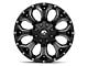 Fuel Wheels Assault Satin Black Milled 8-Lug Wheel; 20x9; 20mm Offset (11-16 F-350 Super Duty SRW)