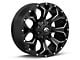 Fuel Wheels Assault Satin Black Milled 8-Lug Wheel; 20x9; 20mm Offset (11-16 F-350 Super Duty SRW)