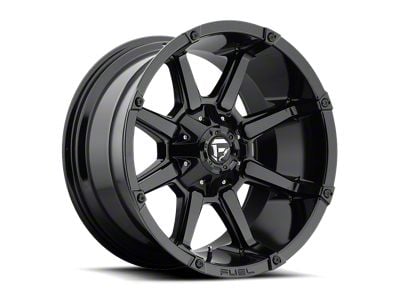 Fuel Wheels Coupler Gloss Black 8-Lug Wheel; 20x10; -24mm Offset (11-16 F-350 Super Duty SRW)