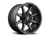 Fuel Wheels Coupler Matte Black Machined 8-Lug Wheel; 20x10; -12mm Offset (11-16 F-350 Super Duty SRW)