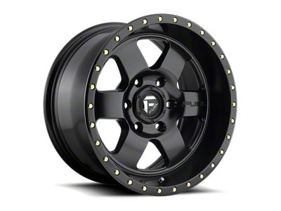 Fuel Wheels Podium Matte Black 8-Lug Wheel; 18x9; -12mm Offset (11-16 F-350 Super Duty SRW)