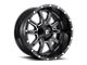 Fuel Wheels Vandal Gloss Black Milled 8-Lug Wheel; 20x9; 20mm Offset (11-16 F-350 Super Duty SRW)