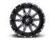 Fuel Wheels Vandal Gloss Black Milled 8-Lug Wheel; 20x9; 20mm Offset (11-16 F-350 Super Duty SRW)