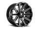 Fuel Wheels Contra Gloss Black Milled 8-Lug Wheel; 20x9; 1mm Offset (11-16 F-250 Super Duty)