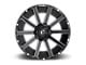 Fuel Wheels Contra Gloss Black Milled 8-Lug Wheel; 20x9; 1mm Offset (11-16 F-250 Super Duty)