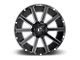 Fuel Wheels Contra Gloss Black Milled 8-Lug Wheel; 20x9; 20mm Offset (11-16 F-250 Super Duty)