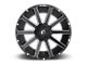 Fuel Wheels Contra Matte Black Milled 8-Lug Wheel; 20x9; 20mm Offset (11-16 F-250 Super Duty)