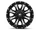 Fuel Wheels Throttle Matte Black Milled 8-Lug Wheel; 20x10; -12mm Offset (11-16 F-250 Super Duty)