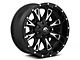 Fuel Wheels Throttle Matte Black Milled 8-Lug Wheel; 20x10; -12mm Offset (11-16 F-250 Super Duty)