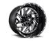 Fuel Wheels Triton Gloss Black Milled 8-Lug Wheel; 20x9; 1mm Offset (11-16 F-250 Super Duty)