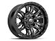 Fuel Wheels Sledge Gloss Black Milled 6-Lug Wheel; 18x9; 1mm Offset (14-18 Sierra 1500)