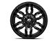 Fuel Wheels Sledge Gloss Black Milled 6-Lug Wheel; 20x9; 1mm Offset (14-18 Sierra 1500)