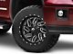 Fuel Wheels Triton Gloss Black Milled 6-Lug Wheel; 18x9; 1mm Offset (14-18 Sierra 1500)