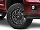 Fuel Wheels Triton Gloss Black Milled 6-Lug Wheel; 20x9; 20mm Offset (14-18 Sierra 1500)