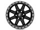 Fuel Wheels Trophy Matte Black with Anthracite Ring 6-Lug Wheel; 18x9; 1mm Offset (14-18 Sierra 1500)