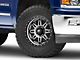 Fuel Wheels Hostage III Anthracite with Black Ring 6-Lug Wheel; 18x9; 1mm Offset (14-18 Silverado 1500)