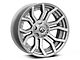 Fuel Wheels Rage Platinum Brushed Gunmetal 6-Lug Wheel; 20x10; -18mm Offset (14-18 Silverado 1500)