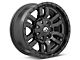 Fuel Wheels Sledge Gloss and Matte Black 6-Lug Wheel; 18x9; -12mm Offset (14-18 Silverado 1500)