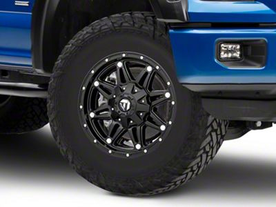 Fuel Wheels Hostage Matte Black 6-Lug Wheel; 17x9; -12mm Offset (15-20 F-150)