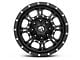 Fuel Wheels Krank Matte Black Milled 6-Lug Wheel; 17x9; 1mm Offset (15-20 F-150)