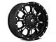 Fuel Wheels Krank Matte Black Milled 6-Lug Wheel; 18x9; 1mm Offset (15-20 F-150)