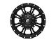 Fuel Wheels Krank Matte Black Milled 6-Lug Wheel; 18x9; 20mm Offset (15-20 F-150)