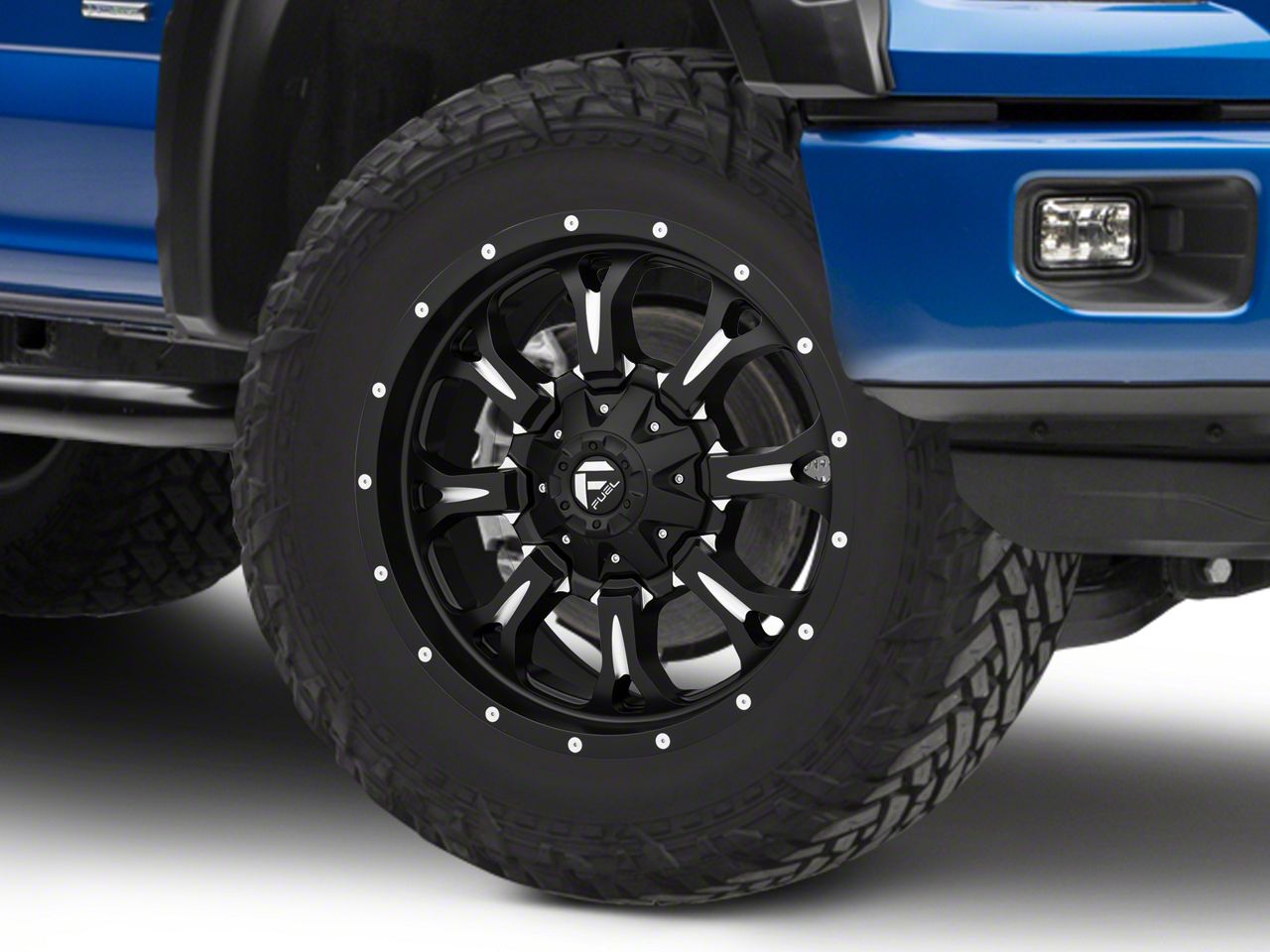 Fuel Wheels F 150 Krank Matte Black Milled 6 Lug Wheel 20x9 1mm Offset D51720909850 15 20 F 150