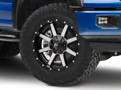 Fuel Wheels Maverick Matte Black Machined 6-Lug Wheel; 20x9; 1mm Offset (15-20 F-150)