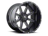 Fuel Wheels Maverick Matte Black Milled 6-Lug Wheel; 22x10; -24mm Offset (15-20 F-150)