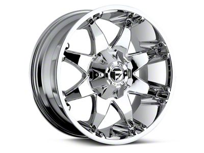 Fuel Wheels Octane Chrome 6-Lug Wheel; 20x9; 20mm Offset (15-20 F-150)