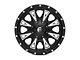 Fuel Wheels Throttle Matte Black Milled 6-Lug Wheel; 18x9; 20mm Offset (15-20 F-150)