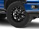 Fuel Wheels Throttle Matte Black Milled 6-Lug Wheel; 18x9; 20mm Offset (15-20 F-150)