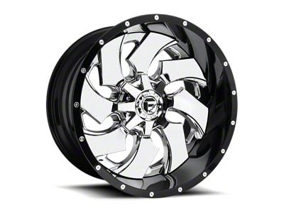 Fuel Wheels Cleaver Chrome 8-Lug Wheel; 20x9; 20mm Offset (17-22 F-350 Super Duty SRW)