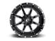 Fuel Wheels Maverick Gloss Black Milled 8-Lug Wheel; 20x9; 1mm Offset (17-22 F-350 Super Duty SRW)